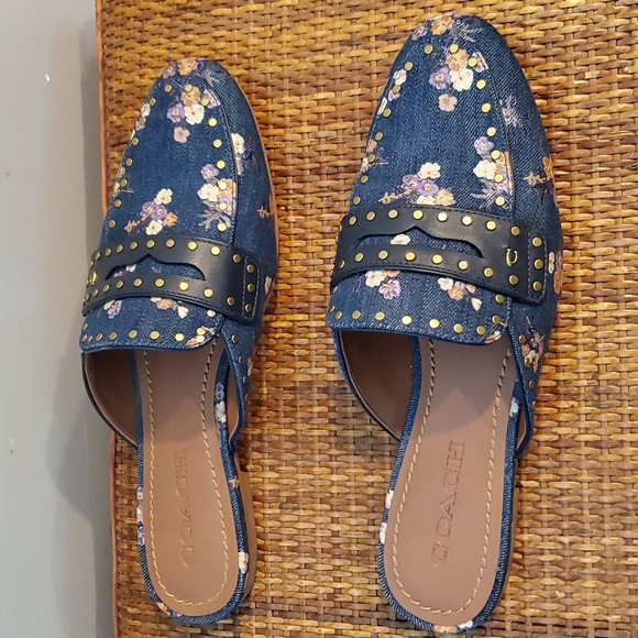 Coach Demin Slides - Picture 2 of 8